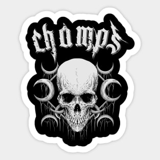 champs in the darkness Sticker